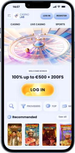 Crear cuenta en el casino