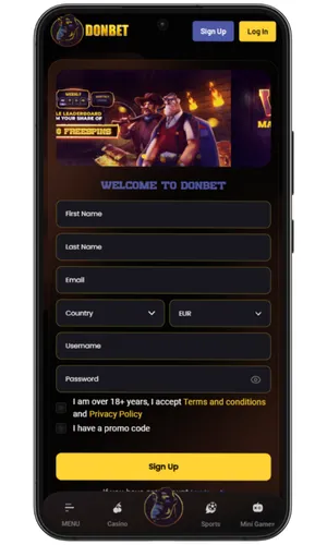 Register an Account