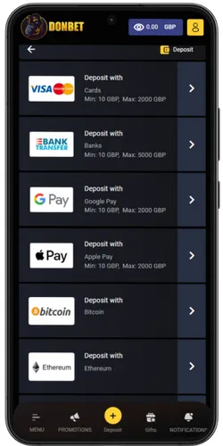 Make a Deposit