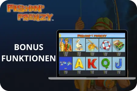 Fishin' Frenzy Bonusfunktionen
